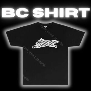 Billionaire Boys Club Black Short Sleeve Tee with Tiger Graphic